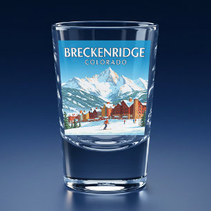 Verre A Shot Vintage Breckenridge Colorado