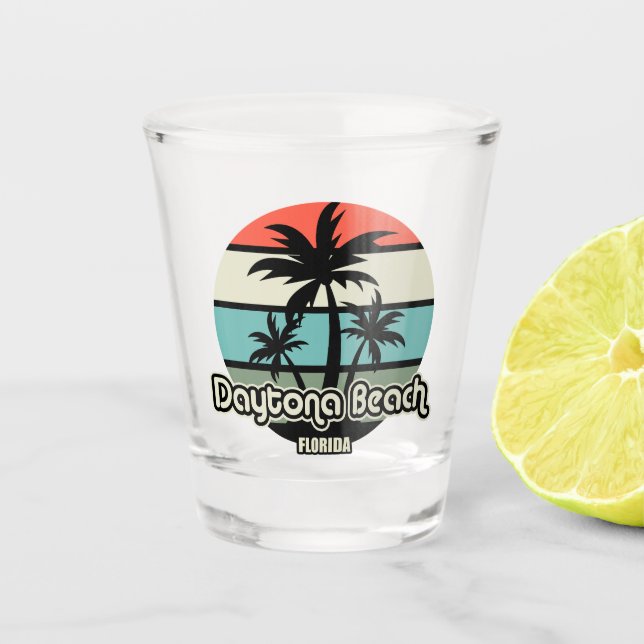 Verre A Shot Vintage Daytona Beach (Devant)
