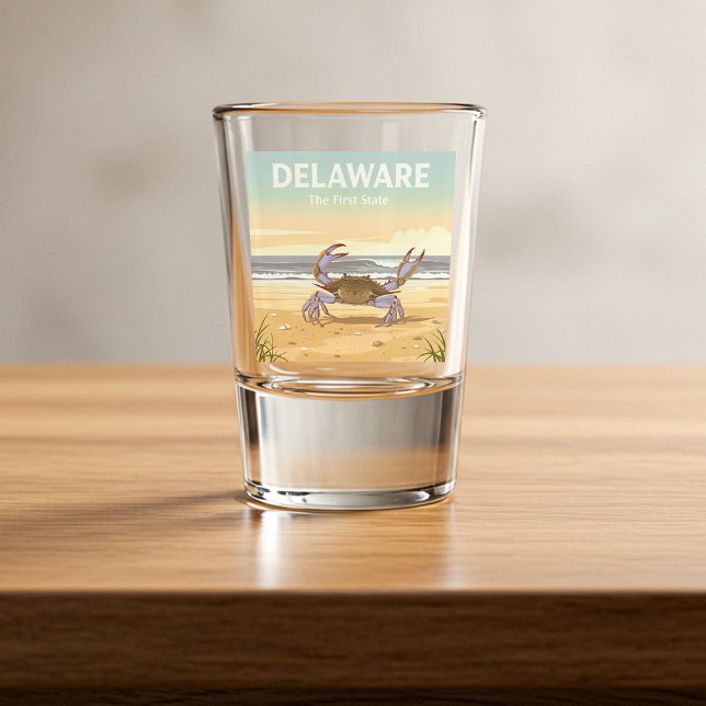 Verre A Shot Vintage Delaware (Créateur téléchargé)
