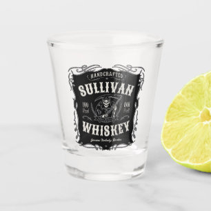 Verre A Shot Vintage Liqueur AJOUTER NOM Old Grim Reaper Whiske