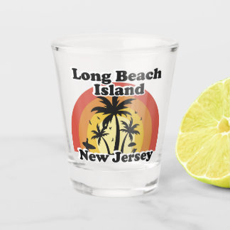 Verre A Shot Vintage Long Beach Island New Jersey