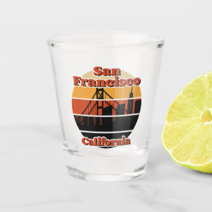 Verre A Shot Vintage San Francisco Californie