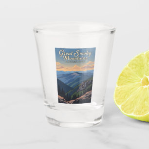 Verre A Shot Vintage voyage Parc national des Great Smoky Mount