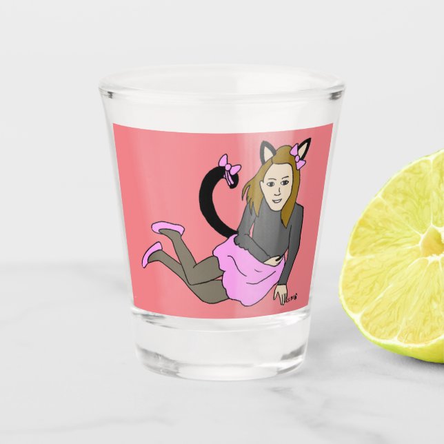 Verre A Shot vitre de capture (Devant)