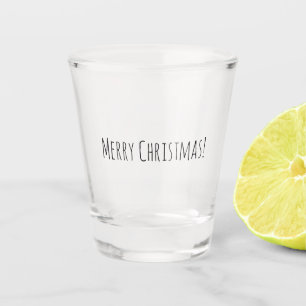 Verre A Shot Vitre de Noël