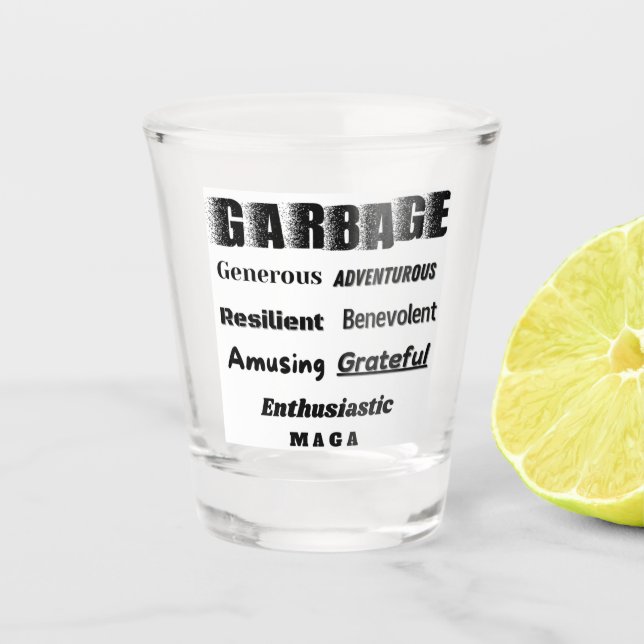Verre A Shot Vitre de récupération (Devant)