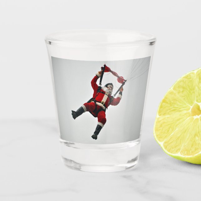 Verre A Shot Vitre père Noël Shot (Devant)
