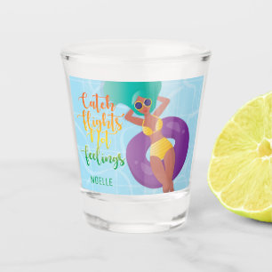 Verre A Shot Vols de capture, pas sentiments Femme noire dans l