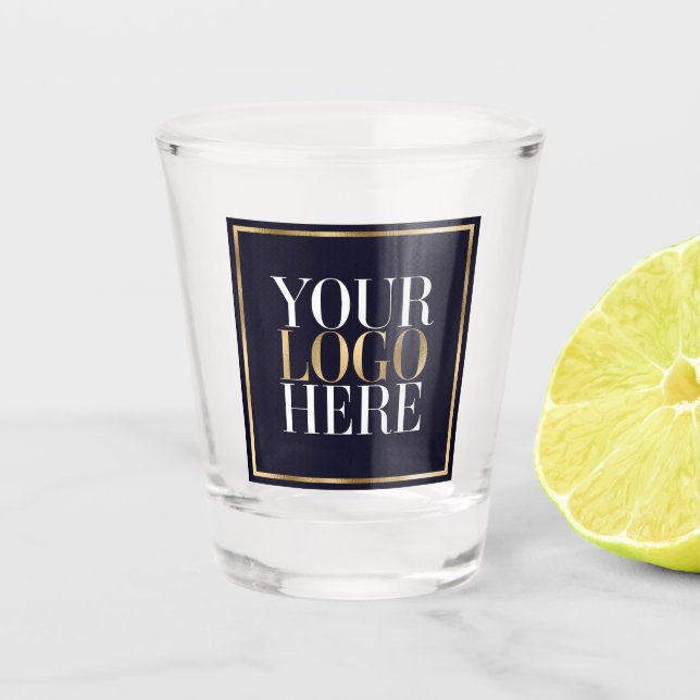 Verre A Shot Votre logo ici Business (Devant)