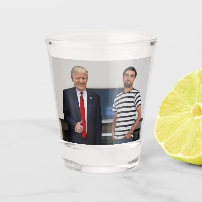 Verre A Shot Vous avez rencontré le Président Donald Trump| Ajo (Devant)