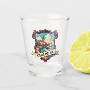 Verre A Shot Voyage à Carthagène Colombie