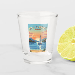 Verre A Shot Voyage à Charlevoix dans le Michigan