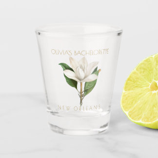 Verre A Shot Voyage de Bachelorette Vintage à la Nouvelle-Orléa