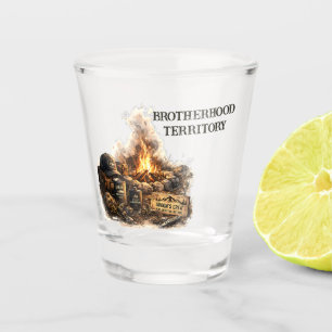 Verre A Shot Voyage en cabane d'aventure Enterrement de vie de