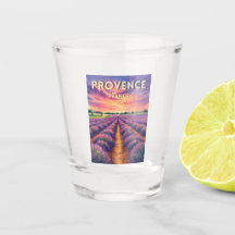 Voyage Vintage Provence France Lavande Coucher de