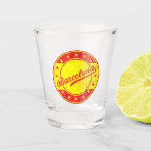 Verre A Shot Voyageur mondial - Barcelone, Espagne
