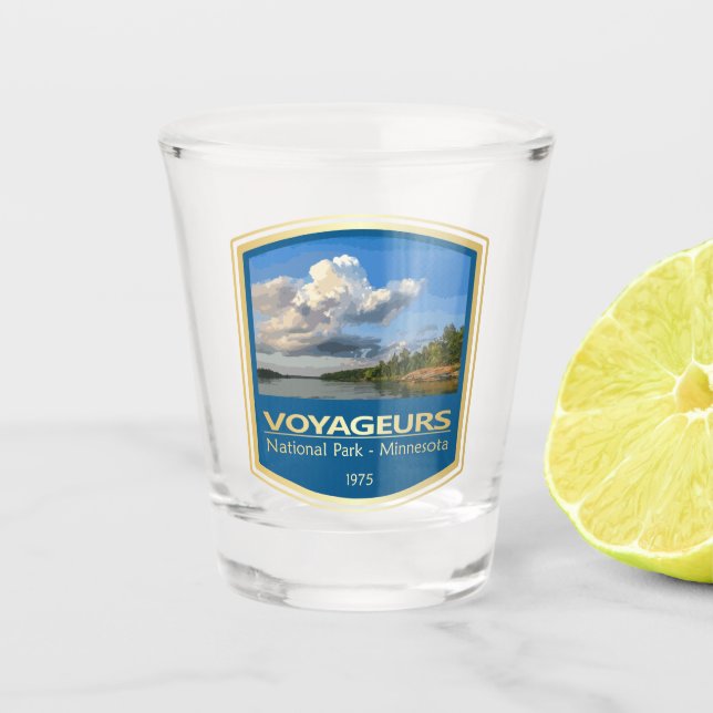 Verre A Shot Voyageurs NP (PF1) (Devant)
