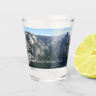 Verre A Shot Vue depuis Glacier Point dans le parc national de