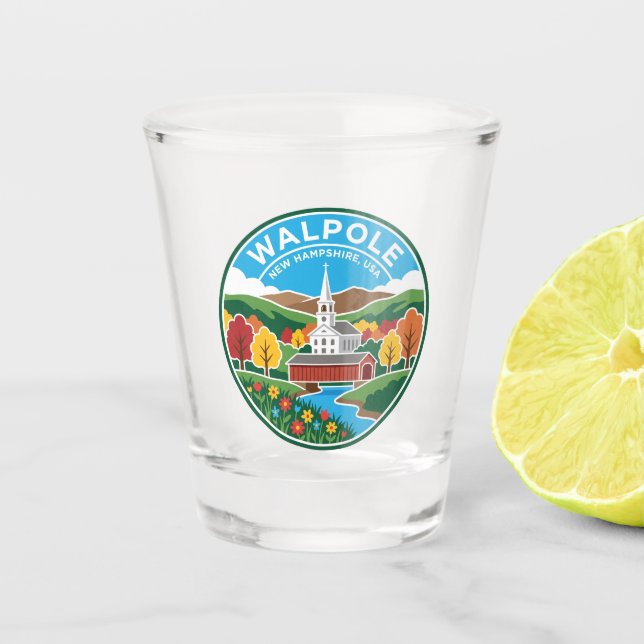 Verre A Shot Walpole États-Unis (Devant)