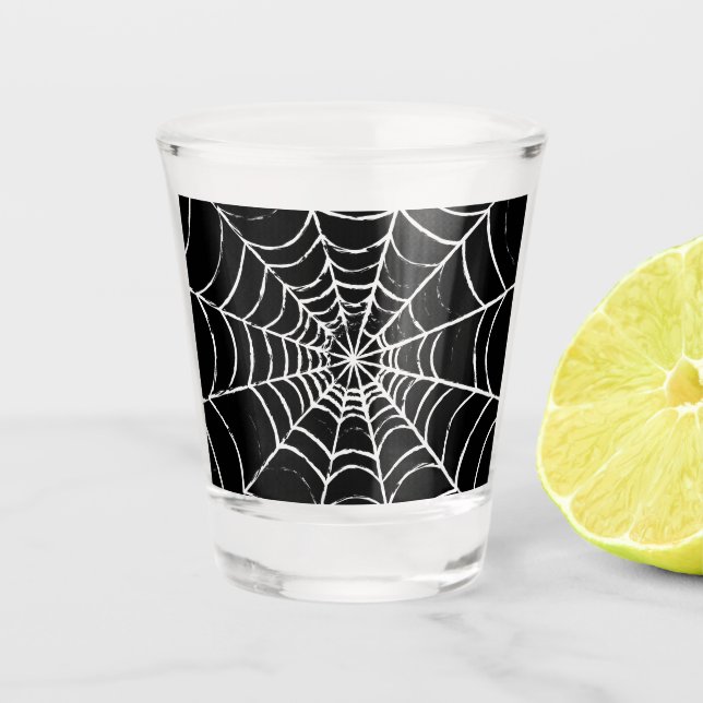Verre A Shot Web sombre (Devant)