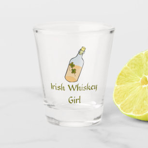 Verre A Shot Whiskey Girl irlandaise