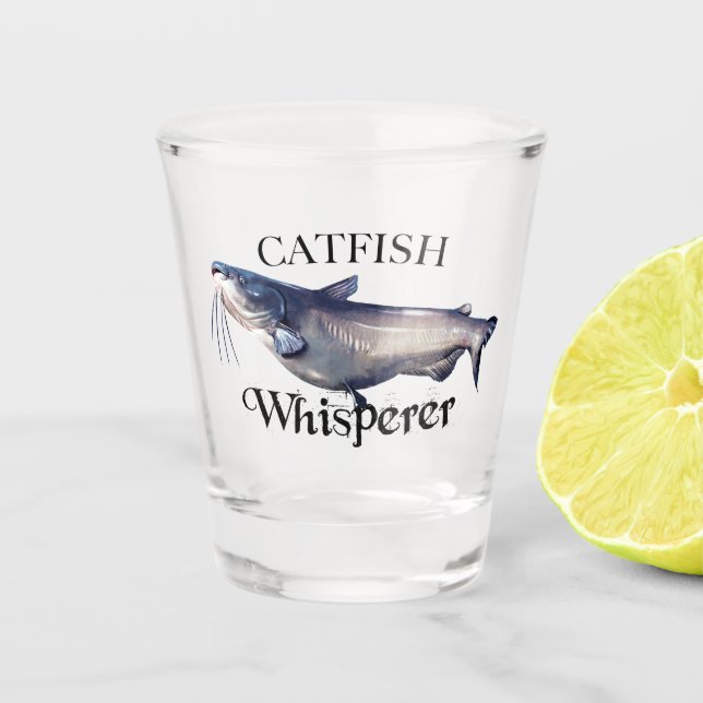 Verre A Shot Whisperer de poisson (Devant)