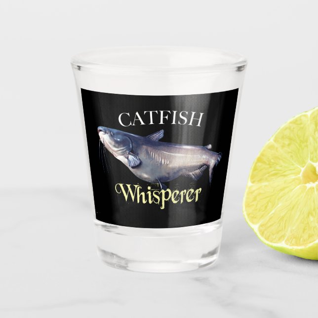 Verre A Shot Whisperer de poisson (Devant)