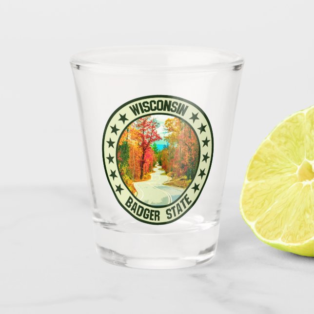 Verre A Shot Wisconsin (Devant)