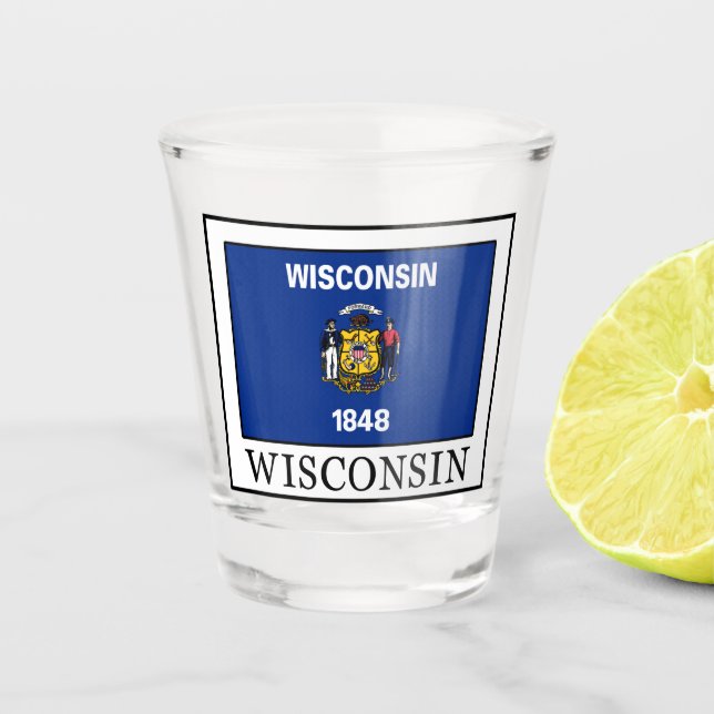 Verre A Shot Wisconsin (Devant)
