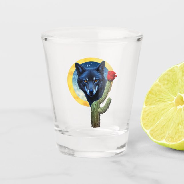 Verre A Shot Wolf20 : (Devant)