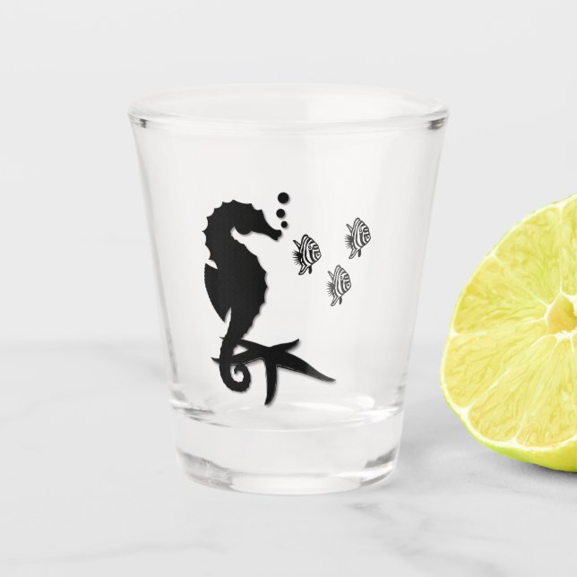 Verre A Shot xx dbl Seahorse (Devant)