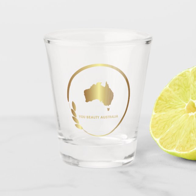 Verre A Shot You Beauty Australia Shot Glass (Devant)