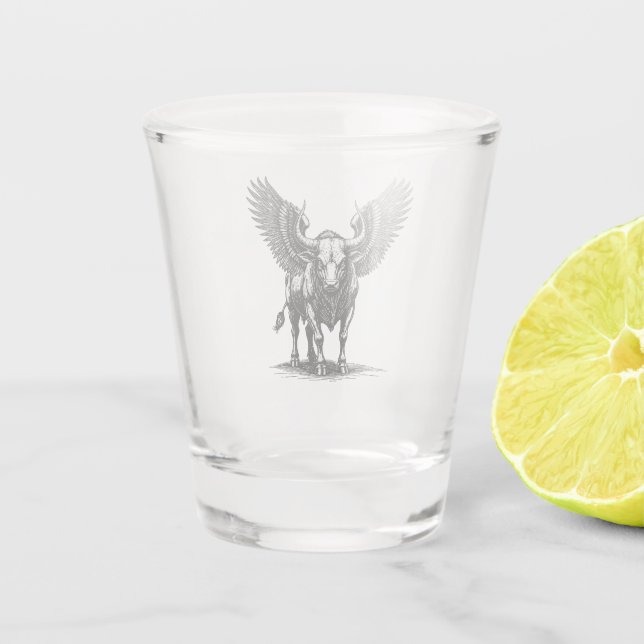 Verre A Shot Zagan Déchaîné (Dos)