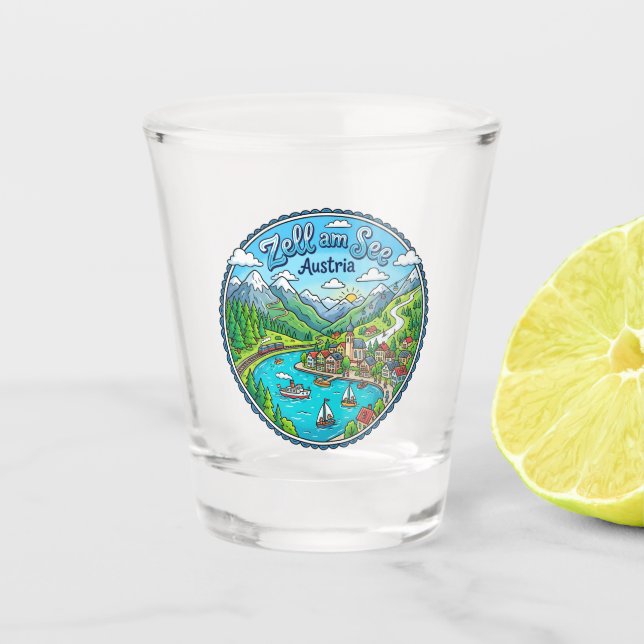 Verre A Shot Zell am See Autriche (Devant)