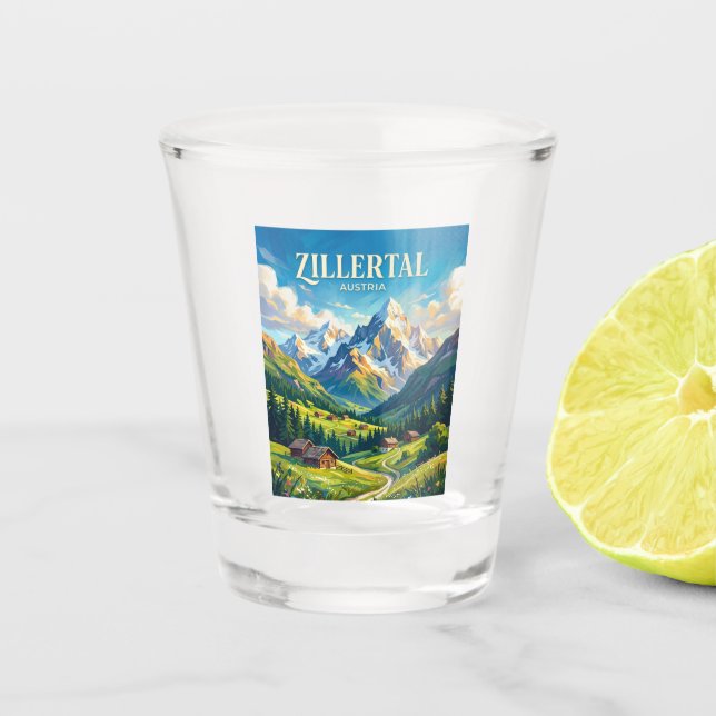 Verre A Shot Zillertal Autriche (Devant)
