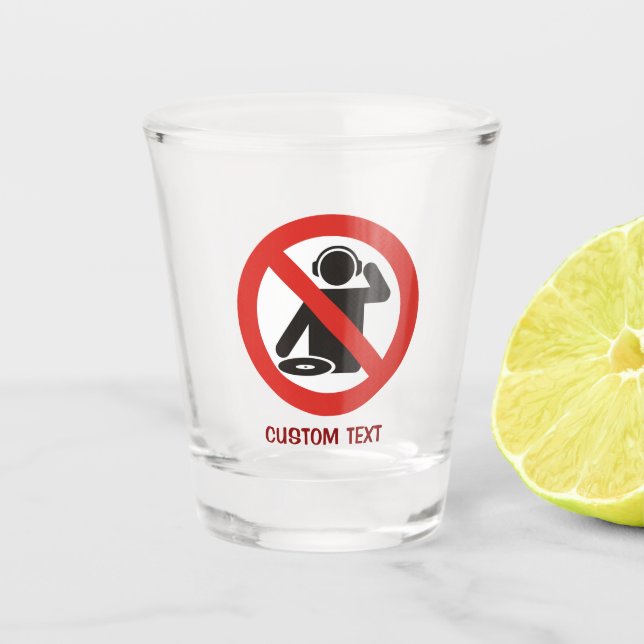 Verre A Shot Zone libre DJ (Devant)