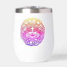 Verre à vin arc-en-ciel Rainbow Wine Tumbler