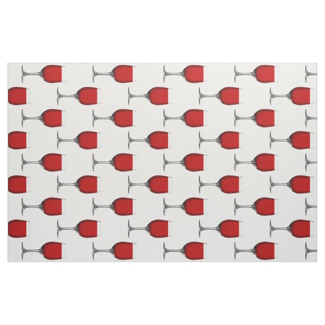 Verre à vin délicat Coton chic (largeur 56") Tissu (Fat Quarter)