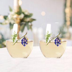 Verre À Vin Sans Pied À travers la carte graphique imprimer Vin sans ste