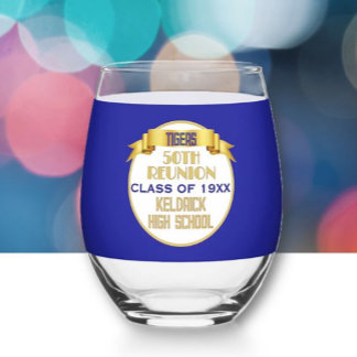 Verre À Vin Sans Pied À votre santé ! 50e réunion de classe