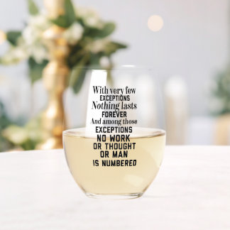 Verre À Vin Sans Pied accélérateur