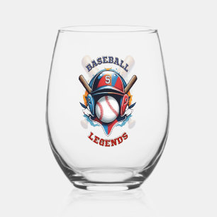 Verre À Vin Sans Pied All-Star Spirit : Classique Baseball Essentials Sp