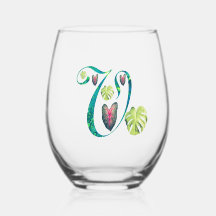 Alphabet Monstera "V"