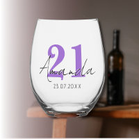 Amethyst Numéro d'anniversaire | Date du nom 3D no