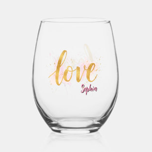 Verre À Vin Sans Pied Amour