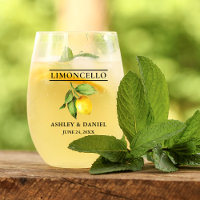 Aquarelle Citron vert Mariage Limoncello