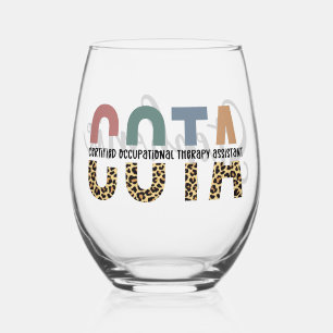 Verre À Vin Sans Pied Assistant en thérapie occupationnelle COTA personn