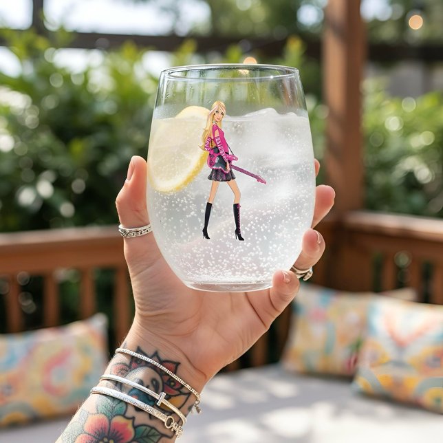 Verre À Vin Sans Pied Barbie (Créateur téléchargé)