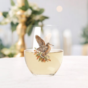 Verre À Vin Sans Pied Bécasse 
