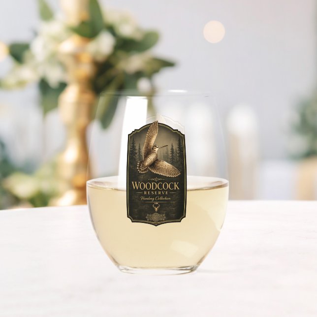 Verre À Vin Sans Pied Bécasse  (Insitu (Mariage))